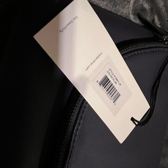 Matt & Nat Robby clutch in plum colour - Picture 6 of 6